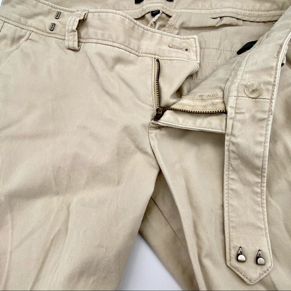 EUC Express Wide Leg Khaki Pants, 4 - Picture 6 of 14